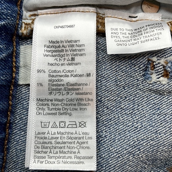 Madewell 90’s Straight Size 24 - Picture 12 of 16